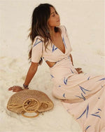 Bohemian Print Beach Dress