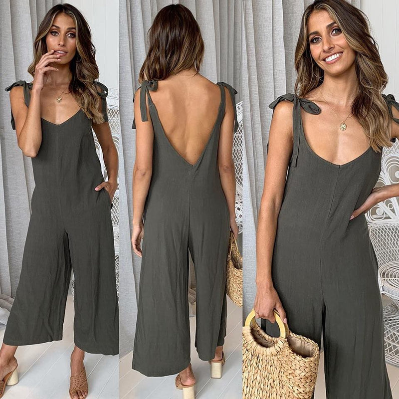 Sienna Backless Jumpsuit