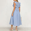 Harper Cotton and Linen Blend Summer Dress
